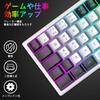 LexonTech X ZIYOU LANG K61 Gaming Keyboard with RGB LED Backlighting (60%), 62 Keys, Quiet, Compact (US Layout), USB Membrane Wired Keyboard,