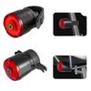 Cycle Rear Light Brake Sensing Safety Taillight Cycling Accessories 5 Modes Rechargeable Ride Lights For Men Women