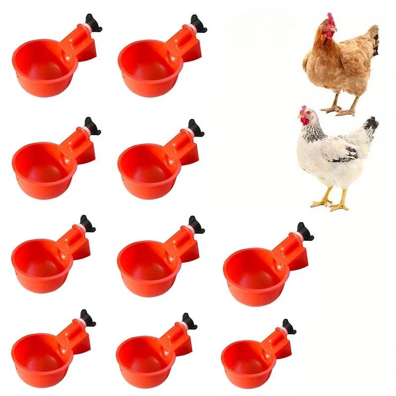 1PC Chicken Drinking Bowl Drinking Water Quail Poultry Automatic Water Dispenser Duck and Pigeon Free Range Chicken