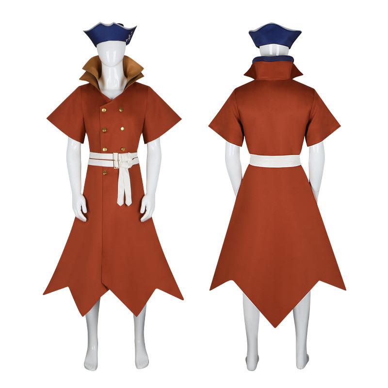 Dr. Stone Nanami Ryusui Cosplay Outfit aus Polyester und Chlorfaser für Anime-Events