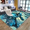 Batman Pattern Rug, Indoor/Outdoor Mat, for Picnic, Gameroom, Bedroom, Office, Living Room, Home Decor Carpet, Birthday Gift