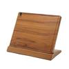 Wooden Magnetic Knife Stand With Sharpener 3770