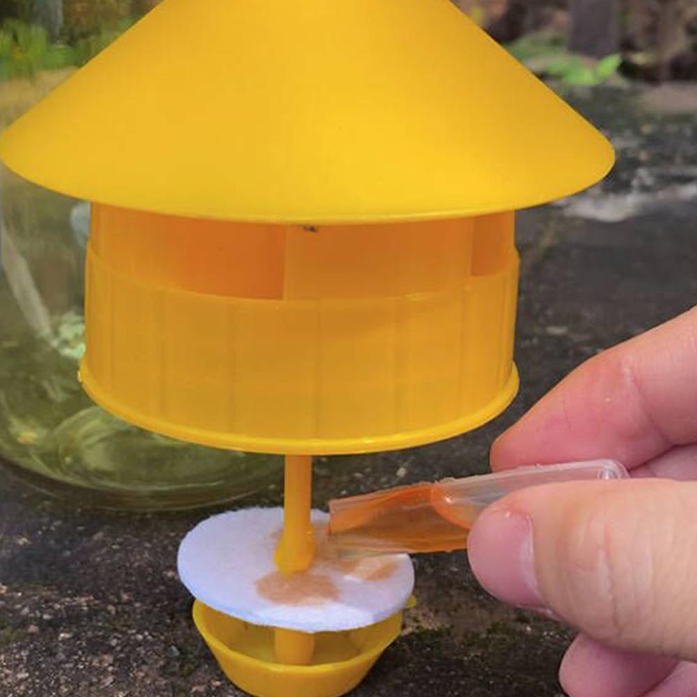 Ловушка-убийца для плодовых мушек Drosophila с отверстием для подвешивания, многоразовая ловушка для плодовых мушек и комаров для сада, патио на открытом воздухе China Mainland