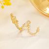 Dragon Shape Ear Clip Exquisite Earrings for Women and Men Clip On Earrings Crystal Dragon Ear Cuff Ornament for Daily