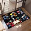 Benutzerdefinierter Name Personalisierter Basketball Druck Teppich, Vielseitiger Wohnkultur Teppich, für Spielzimmer, Wohnung, Balkon, Eingangsbereich, Flur Geschenk