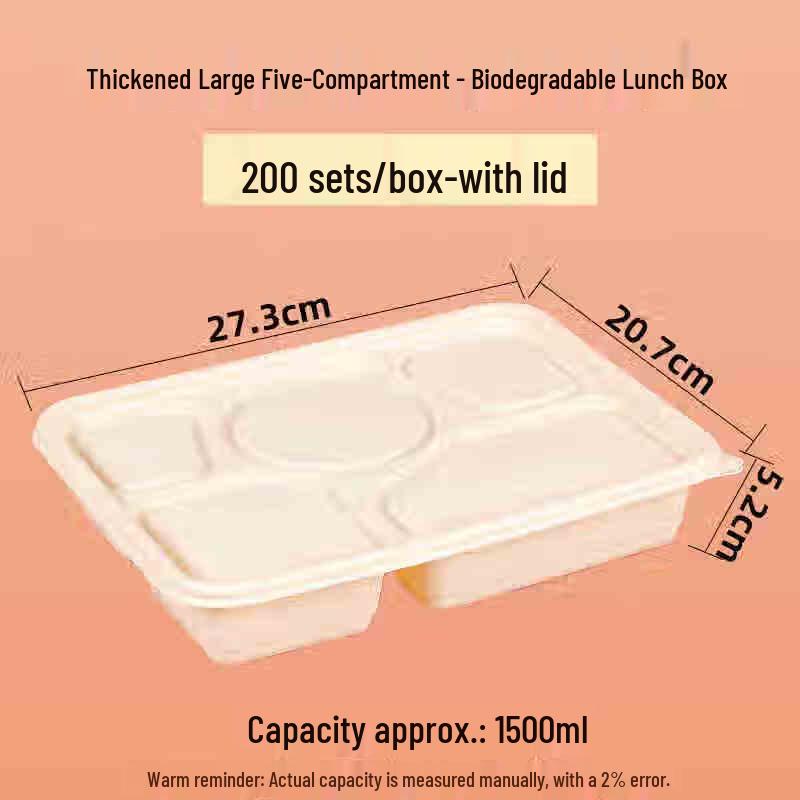 Disposable Food Containers with Lids