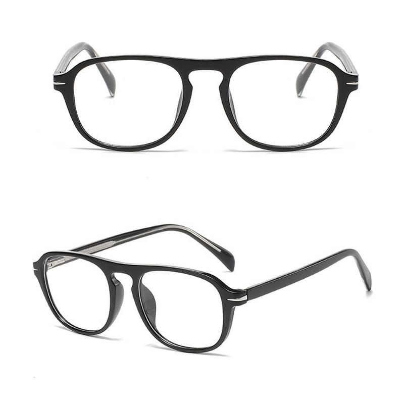 TR90 Magnetic Clip On Sunglasses Retro Snap On Frame With Lens For Nearsightedness Glasses Stylish Accessory