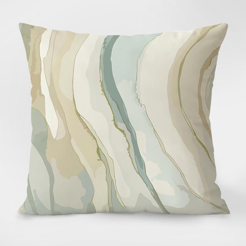 Ins Style Light Luxury Cute Printed Decorative Pillowcase Bedroom Living Room Square Cushion Pillowcase