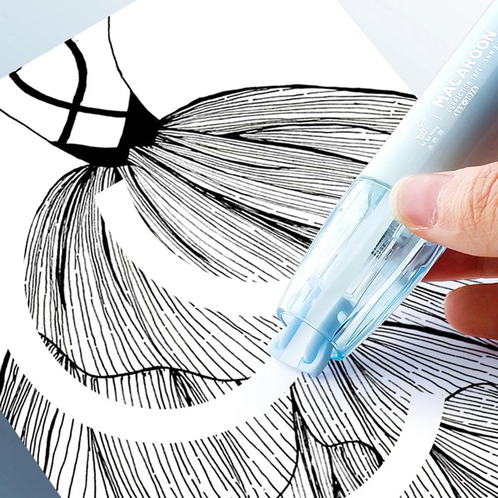 Creativity Roomy Press Correction Tape Student Writing Corrector Tool Stationery School Office Supplies