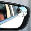 1 Set 5cm Universal Car 360 Blind Spot Side Mirror Stick On Glass Adjustable Safety Lens Security Protection Car Accessories