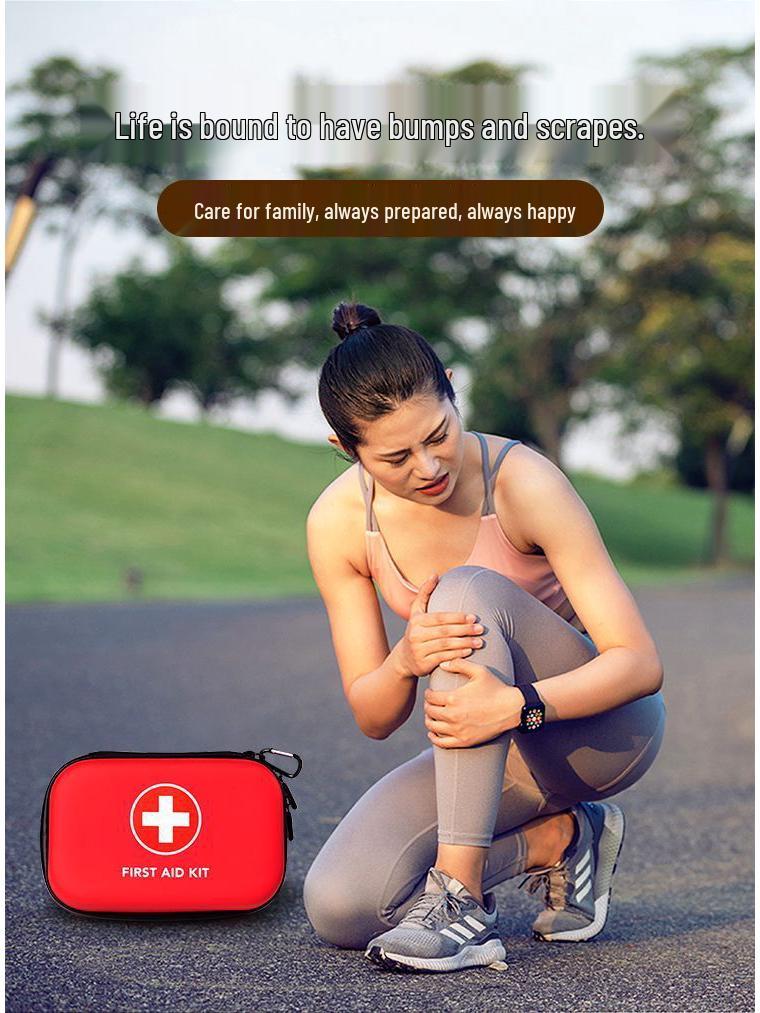 Portable Outdoor First Aid & Emergency Self-Rescue Kit
