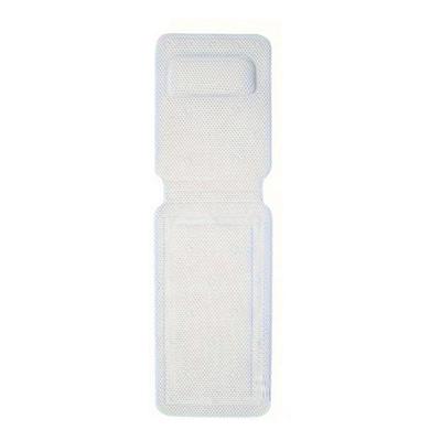Soft Breathable Bathtub Pad With Contoured Pillow Support Strong Suction Cup Quick Drying Foam Cushion for Shower Tub