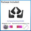 Car For Toyota Yaris Cross Non GR 2024 Anti-dirty Mud Flaps Guard Wheel Front Rear Splash Flap Car Accessories 4pcs D1Q8