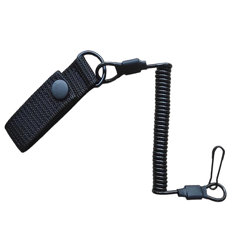 Multi-functional Elastic Lanyard with Steel Wire Stretches up to 110cm