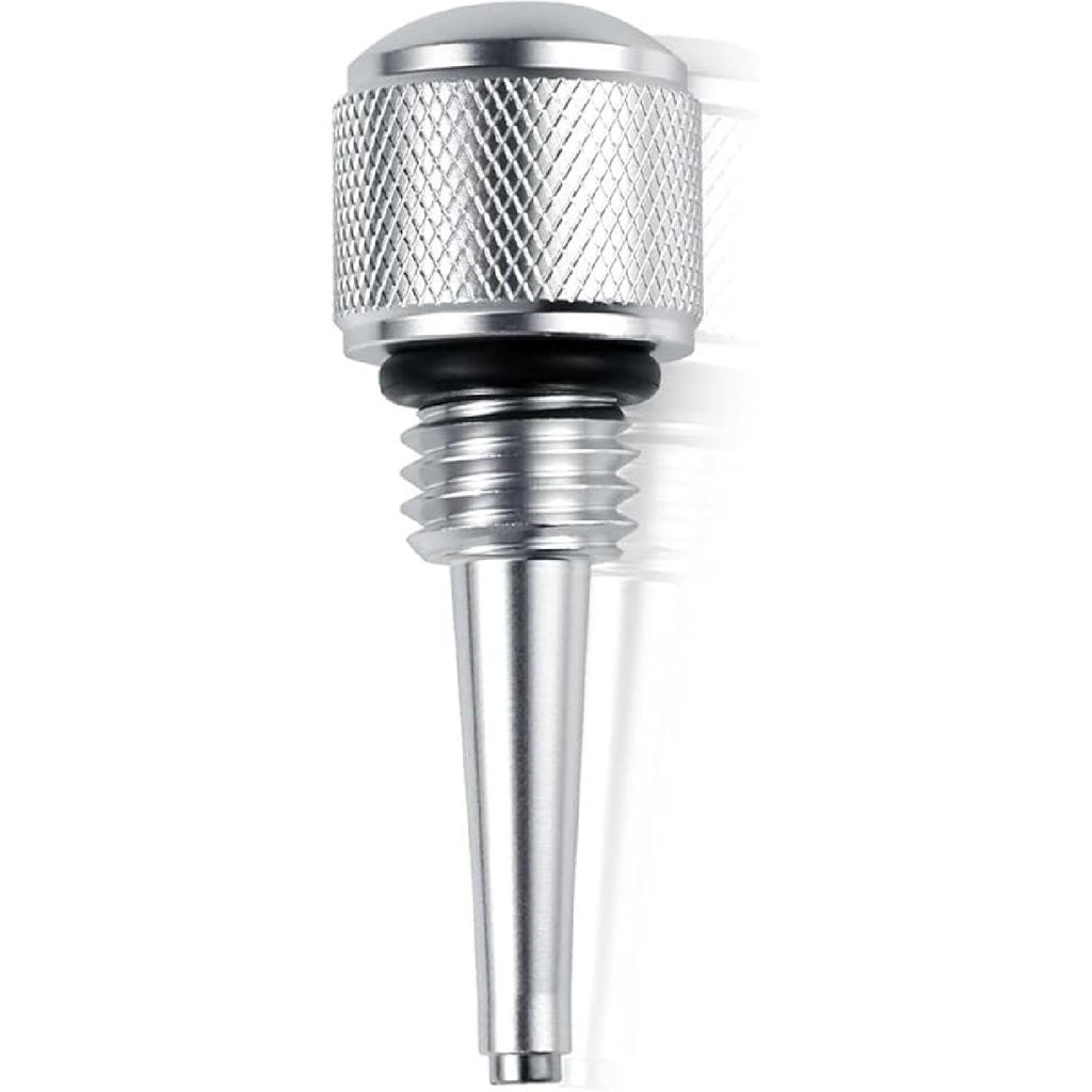 JMCHstore Aluminum Alloy Magnetic Oil Dipstick for Predator 212 Coleman 196cc Mini Bike Ghost 224cc Engine, KT196 Go Kart, BT200X CT200U EX, Baja