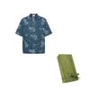GUCCI Shirts Men's Dark Blue Lapel Moderate Other 783811-XDCXR-4759