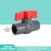 Conector filetat cot direct cot T pentru țeavă gri din PVC Conector pentru irigații Adaptor pentru țeavă de alimentare cu apă Conector pentru acvariu Robinet cu bilă