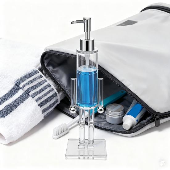 Diótörő Szappanadagoló Átlátszó Karácsonyi Kézi Szappan Üveg Újratölthető Mosófolyadék Lemosó Pumpa Ünnepi Fürdőszoba Konyha Dekoráció