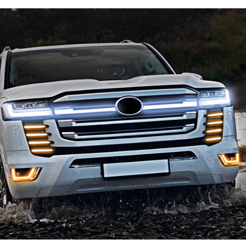 

22-23 Land Cruiser LC300 LED Динамічний Поворотник та Модифікація Протитуманної Фари Not included жовтий/білий