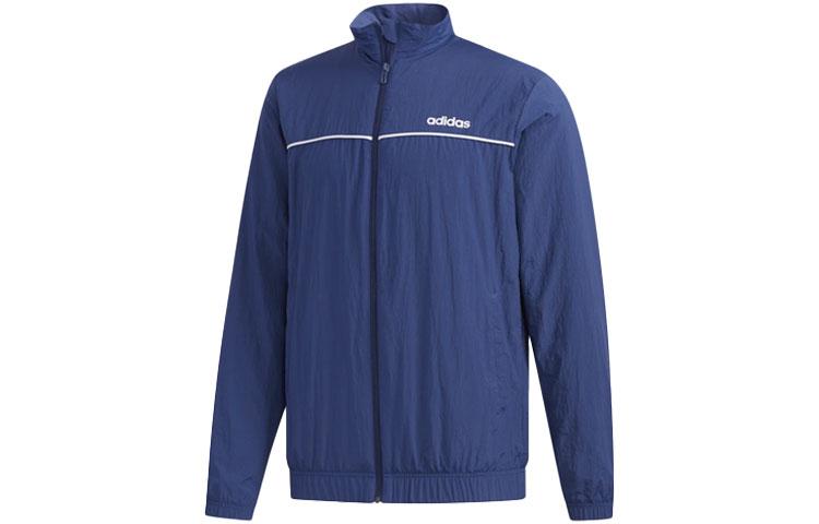 

Adidas Jackets Men s Tech Blue Stand Collar Moderate Other FM6075 XL