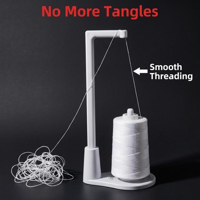 1-Pack Sewing Machine Bobbin Holder, Vertical Large Bobbin Holder, Anti-Tangle Thread Guide, Universal Sewing Accessories