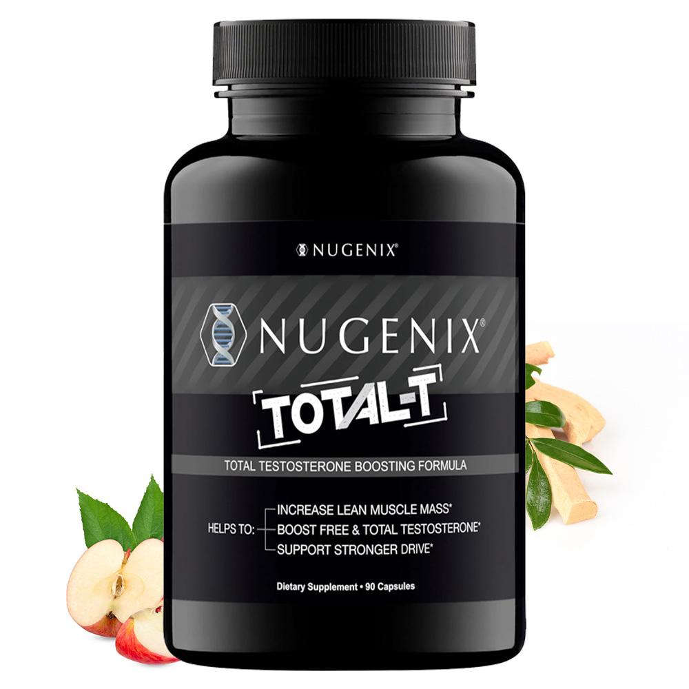 NUGENIX TOTAL-T Capsules Améliorent les Performances Athlétiques Améliorent l'Énergie l'Endurance 90 Capsules