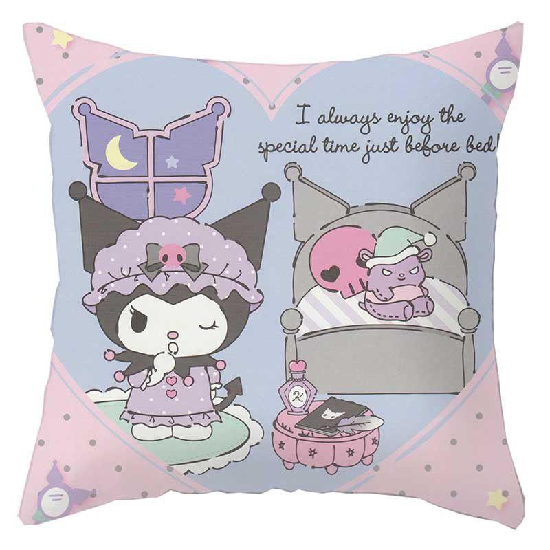 My Melody Kuromi Peach Skin Plush Pillowcase For A Comfortable Night's Sleep