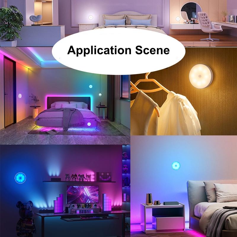 5V USB LED Strips RGB Multicolor Under Cabinet Lights Strip TV Background Lighting