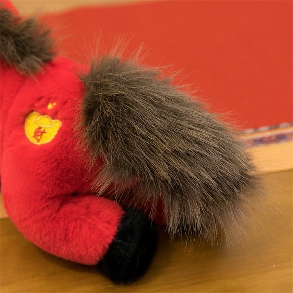 Mascot Dolls Lucky Horse Plush Toys Good Luck Zodiac Pony Figurine  Birthday Gift
