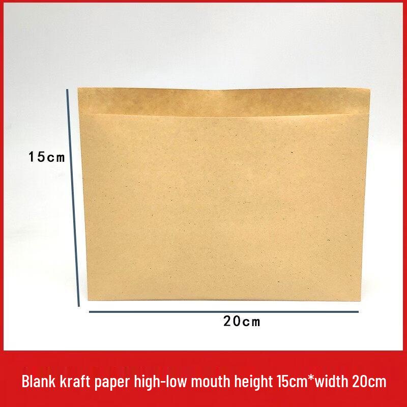 Yicang Oil-Proof Kraft Paper Takeaway Bags