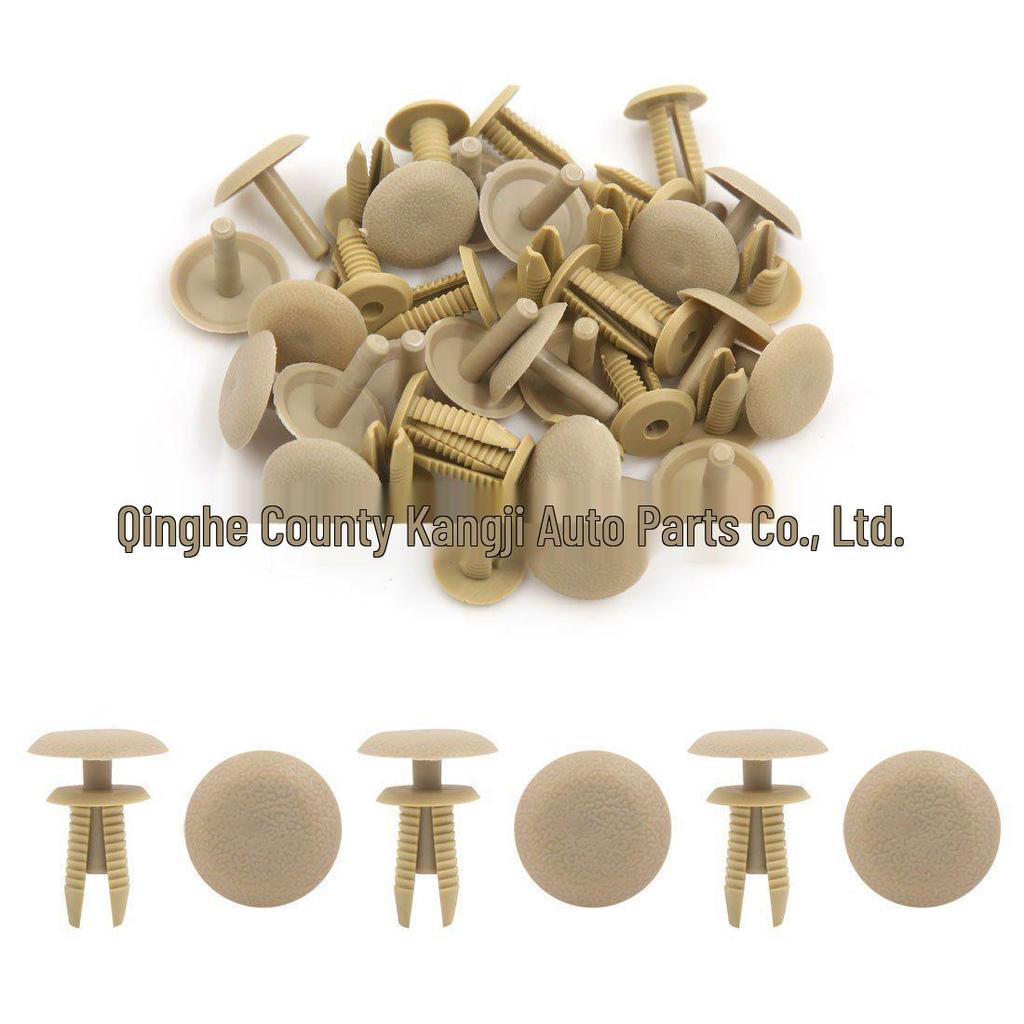 Car Door Panel Nylon Decorative Buckles - Large Cap, Plastic Buckle Fit
