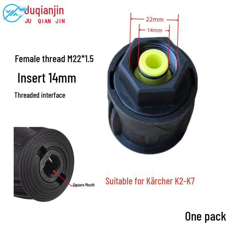 Uniwersalny adapter szybkozłączny do węża wysokociśnieniowego myjki samochodowej Lavor/Bosch (8/9mm)