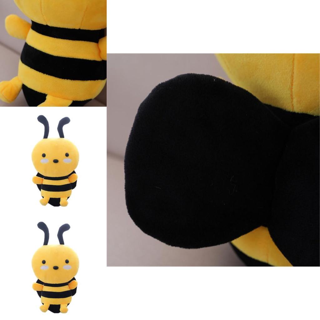 Adorable Bee Plush Toy For Kids Ultra Soft Short Plush Material For Snuggly Playtime Great Birthday Gift And Souvenir