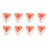 8PCS Self-Adhesive Kitchen Towel Hook 1.97in×1.97in×0.87in Rag Stopper Rack  For RV