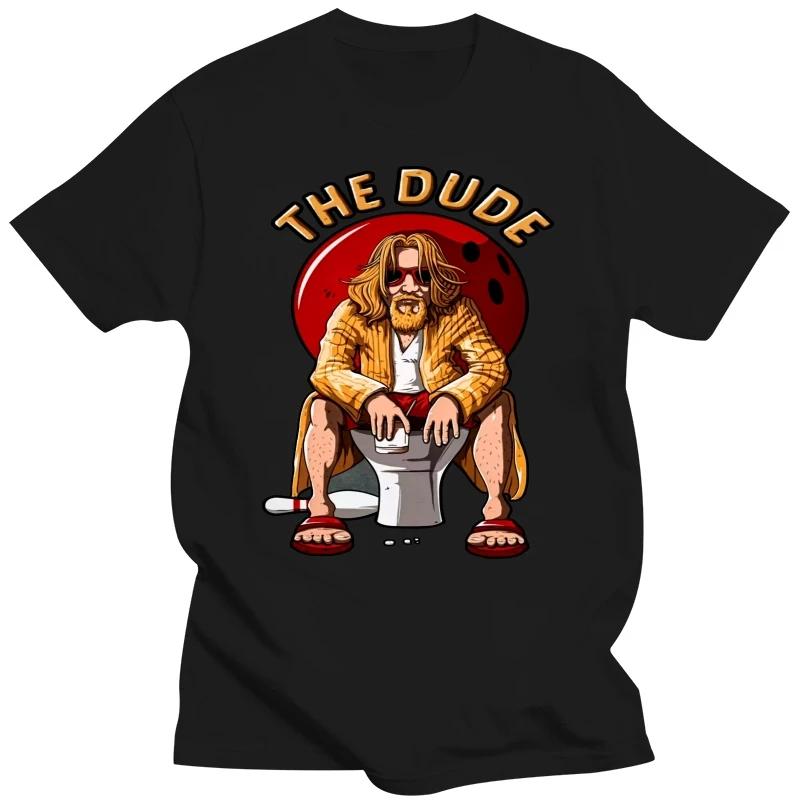 Film The Big Lebowski The Dude Veľkoobchodné Pánske Grafické Pánske Jedinečné Tričká Potlačené Topánky Tričko pre Mužov Bavlnené Tričko