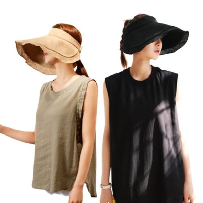 Dihava Праздничный образ Женская широкополая шляпа Dol Dol под лен black