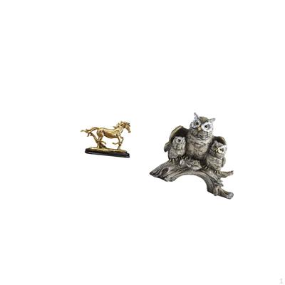 Sculpture Figurine Artwork Collectible Ornament Statue for Desk Decoration Bookcase Living Room