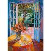 Henri Matisse Open Window Painting Poster Print For Living Room Home Decor Abstract Canvas Painting Modern Landscape Wall Art