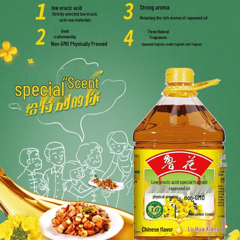 Mentholatum Hand Cream & Luhua Rapeseed Oil Bundle