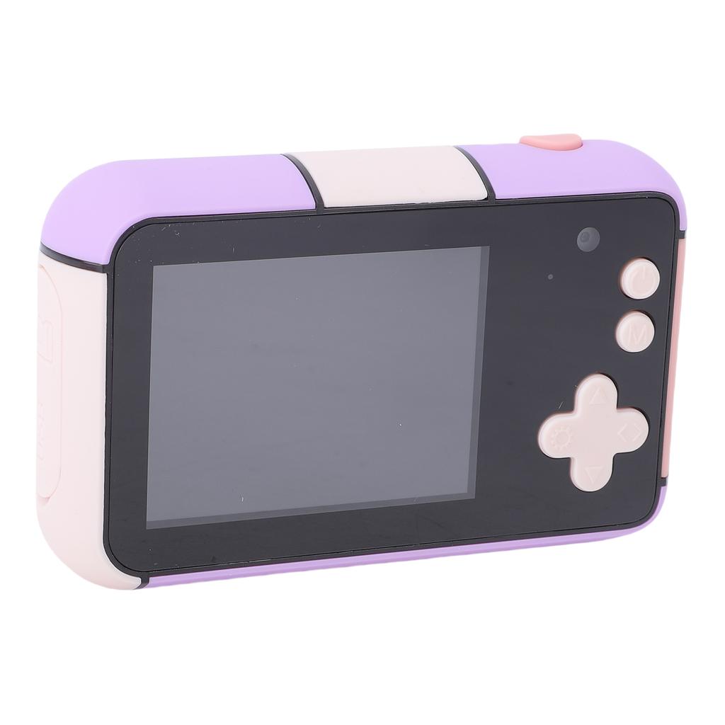 Kids Camera 2.4 Inch Screen Double Lens 48MP HD Digital Camera with Flash Filters for Toy Present