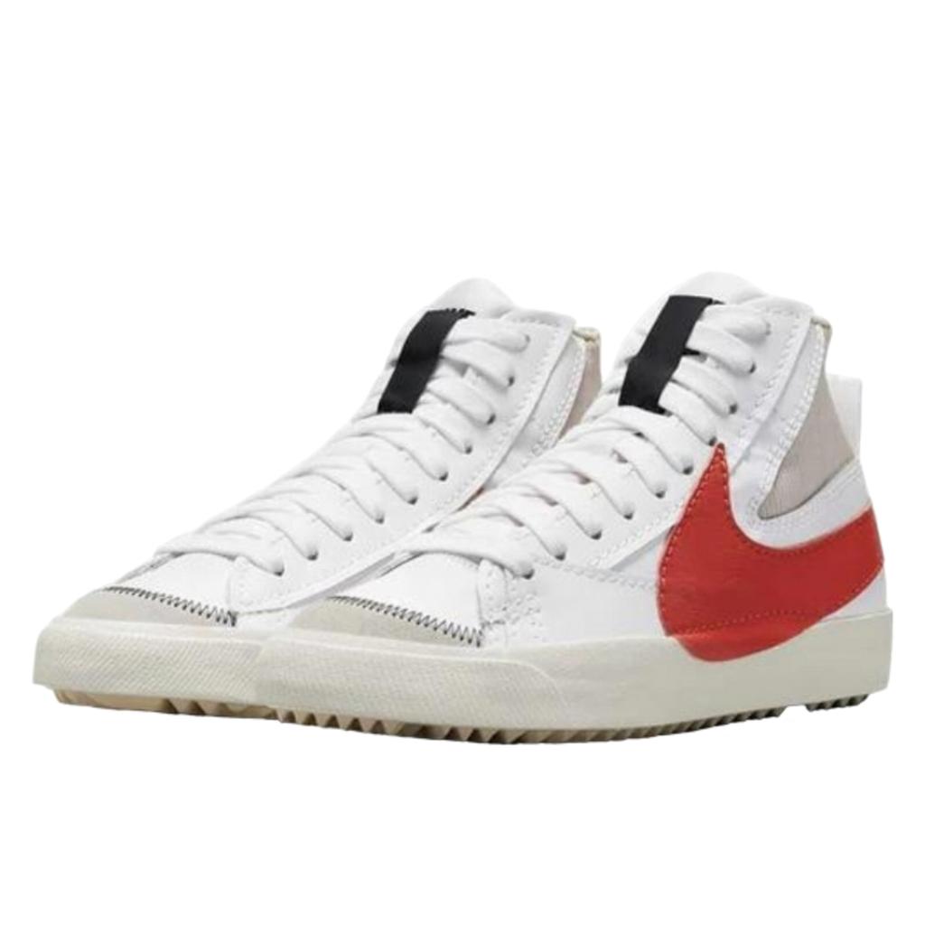 Nike Blazer Mid 77 Jumbo White Habanero Red