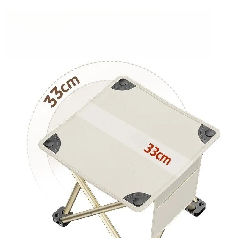 New Creative Outdoor Maza Foldable Stool Portable Fishing Chair Lightweight Folding Chair Camping Chair Stool Picnic Small Stool
