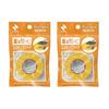 Nichiban Masking Tape for Push Cut, Refill, 2 Rolls, 15mm X 17.5m, Yellow, MT-15PSY2PAZ