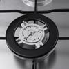 Natural Gas Hob Kitchen Cooking Appliance Cookware Gas Cooker Silver + Black 4 Burner Built-in Cooktop Stainless Steel Gas Stoves 58*50cm