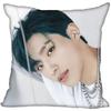 P1Harmony KPOP Cushion Cover Polyester Throw Pillow Case Super Soft Satin Fabric Cushion Cover Festive Home Decorative Cushions