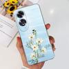 For OPPO A60 4G Case CPH2631 Cute Cat Cartoon Transparent TPU Silicone Soft Slim Cover For OPPO A60 A 60 OPPOA60 2024 Bumper New