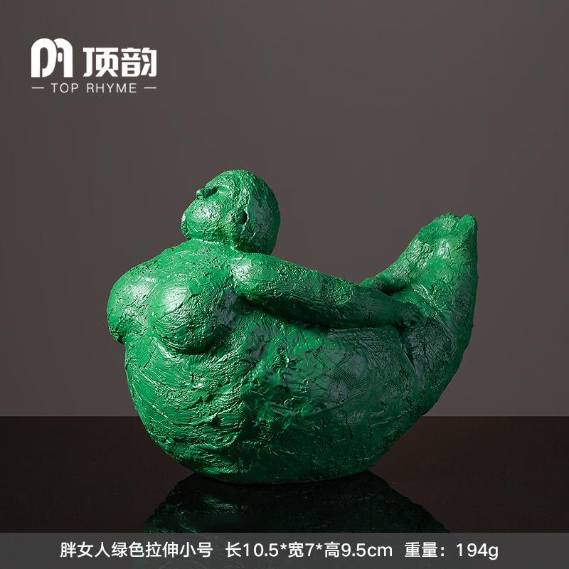 Handmade Resin Yoga Sculpture Elegant Figurine For Living Room Entryway Table Desk Decor For Yoga Lovers Birthday Gift
