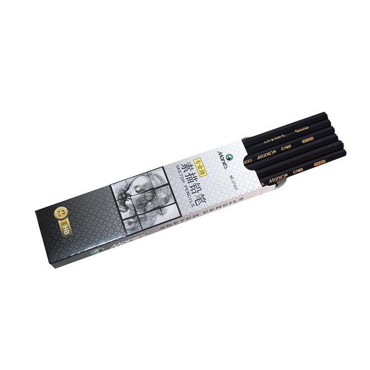 Mali Brand Professional Sketch Pencils for Art Students - Special Offer HB чёрный