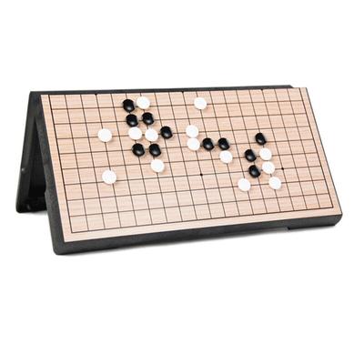 Go Chess Magnetic Go Game 19 Road 361 teile/satz Weiqi Weihnachtsgeschenk Chinesisches altes Go-Klappschachbrett Kinderspielzeug Brettspiel 