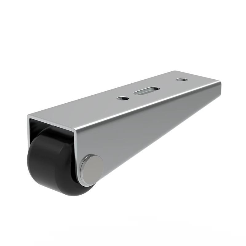 4PCS Door Guide Rail Push Telescopic Wheel Sliding Door Droop Pulley Track Bottom Wheel Silent Universal Support Load-bearing Guide Wheel